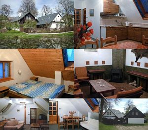 Dvě rekreační chalupy U Čecha [Zvětšit - nové okno]