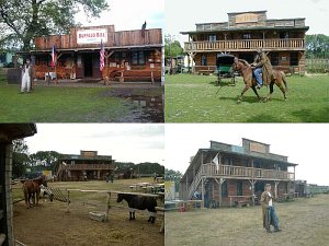 Westernové městečko Ranč Rolftown - kemp a ubytovna [Zvětšit - nové okno]