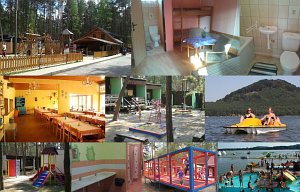 Chatová osada Jachta u Máchova jezera [Zvětšit - nové okno]