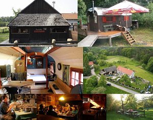 Hospůdka na konci sil - maringotka [Zvětšit - nové okno]