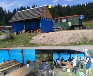 Tábořiště u Pohořského potoka [Zvětšit - nové okno]